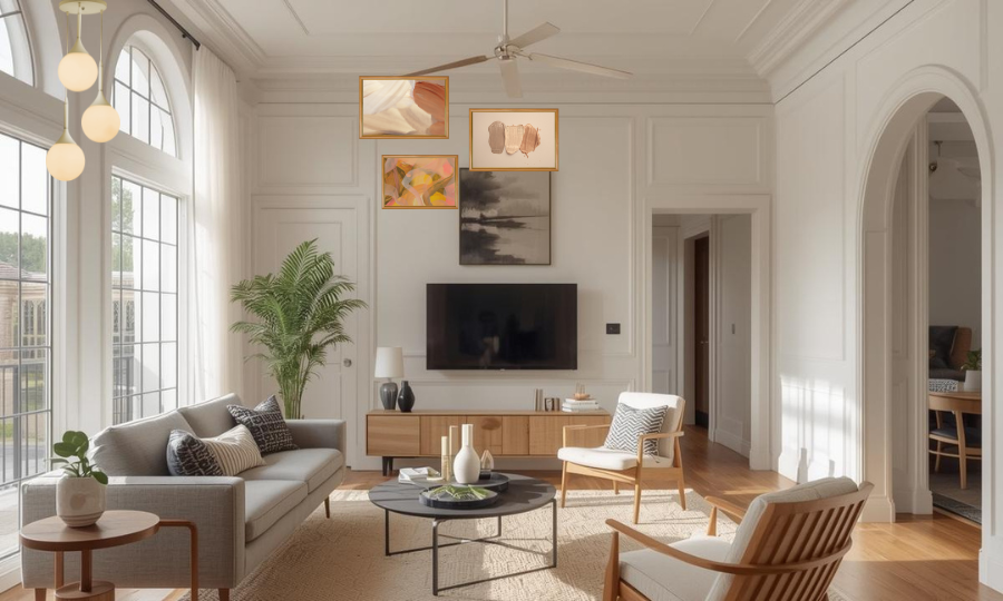 Beautiful rental interior